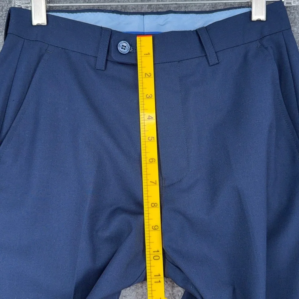 Berragamo Boys Suit Collection Italia‎ Navy Blue Dress Pants Size 14